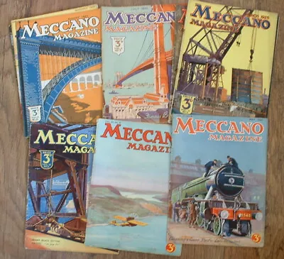 Buy ANTIQUE 1920s MECCANO MAGAZINES LARGE FORMAT Good Condition  Approx A4 Size • 4.95£