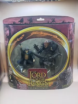 Buy Lord Of The Rings The Two Towers Merry & Grishnakh Twin Pack Figures Toy Biz • 15£