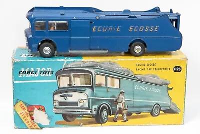 Buy Vintage Original Corgi Toys Major 1126 Ecurie Ecosse Car Transporter Boxed • 239.99£