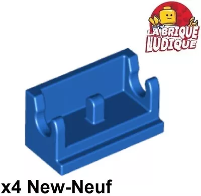 Buy LEGO 4x Hinge Brick 1x2 Base Blue/Blue 3937 New • 1.66£