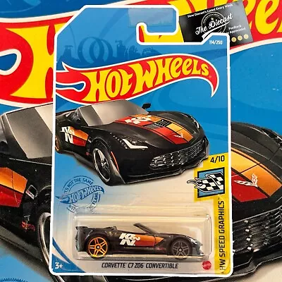 Buy HOT WHEELS Corvette C7 Z06 1:64 Diecast COMBINE POST. • 3.99£