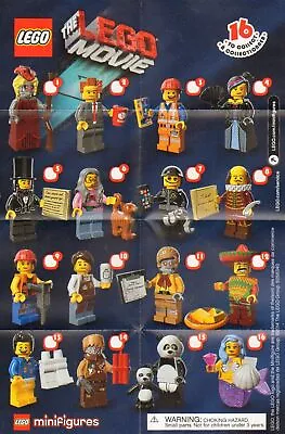 Buy Genuine Lego Minifigures From The Lego Movie Series 1 Choose The One You Need • 4£