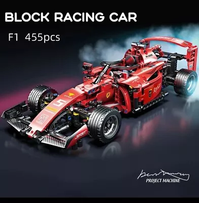 Buy Technical Ferarri F1 Formula Building Block Car Technic Set Brand New Gift • 26.99£