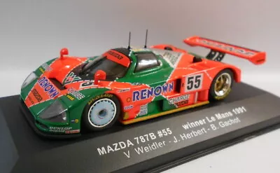 Buy Ixo 1/43 Scale LM1991 MAZDA 787B #55 WINNER LE MANS 1991 • 59.99£