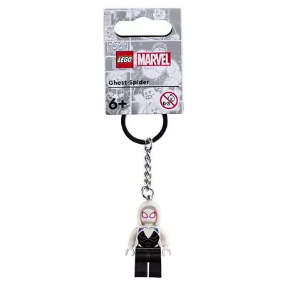 Buy LEGO Marvel Super Heroes Ghost-Spider Minifigure Keyring LEGO Keychain 854292 • 8.45£