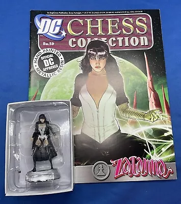 Buy Eaglemoss Official DC Chess Collection Zatanna Issue #59 With Magazine • 17.99£