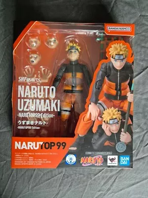 Buy S.H.Figuarts Naruto Uzumaki NARUTOP99 Edition Shippuden Action Figure IN STOCK!! • 44.99£