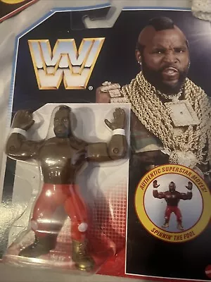 Buy WWE Mr T Retro Series Mattel Wrestling Figure New Sealed • 18£