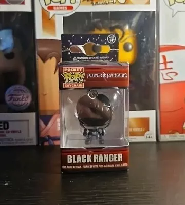 Buy Black Ranger - Pocket Pop Keychain - Power Rangers Funko Pop  • 8.95£