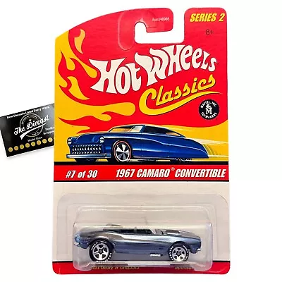 Buy HOT WHEELS Classics 67 Camaro Blue Series 2 1:64 COMBINE POST Rare Collectible • 16£