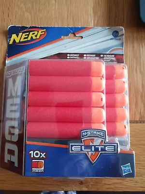 Buy Brand New Nerf N- Strike Elite Mega Darts- Pack Of 10 • 6.99£