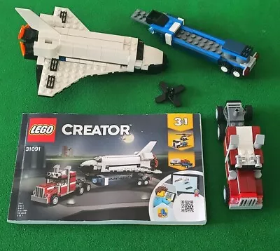 Buy Lego Creator 3in1 Shuttle Transporter (31091) Complete  • 18.99£