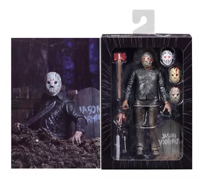 Buy NECA Jason Voorhees Friday The 13th Part V 7  Action Figure Halloween Toy Gift • 18.59£