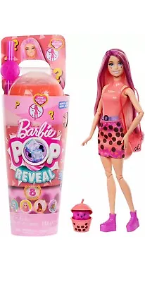 Buy Barbie Pop Reveal Bubble Tea Series Doll & Accessories With Fashion Doll & Pet • 30.83£