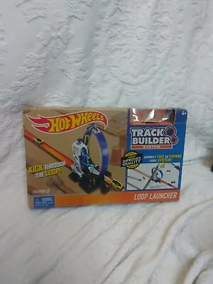Buy 2015 Hot Wheels Track Builder System Loop Launcher Playset NEW Missing Car • 11.20£