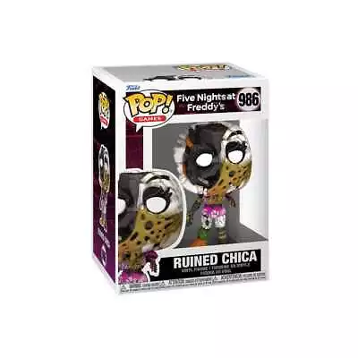 Buy PREORDER 986 Ruined Chica Five Nights At Freddy's Funko POP - Genuine Brand New • 25.99£