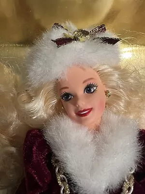 Buy Vintage 1996 Happy Holidays Barbie Special Edition RARE NWB • 111.83£
