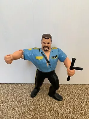 Buy WWE THE BIG BOSS MAN HASBRO WRESTLING ACTION FIGURE WWF SERIES 3 1991 Inc. Stick • 25£