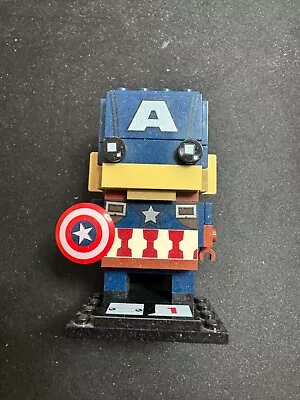 Buy LEGO Brickheadz 41589 Captain America  *COMPLETE* • 9.99£