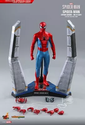 Buy Hot Toys Spiderman Figure From Marvel’s Spider-Man Video Game. VGM043. UK Seller • 235£