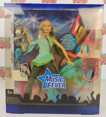 Buy Barbie Music Fever Doll Action Figure Mattel G8015 2005 American Idol Microphone • 40.44£