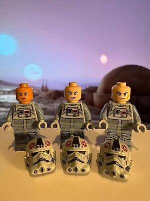 Buy Lego Star Wars AT-AT Driver Minifigs X3 SW1176, SW1104, SW1105 (75313 UCS AT-AT) • 27.99£