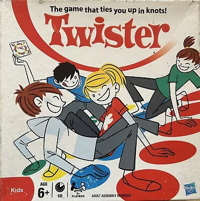 Buy Vintage Twister Game For Age 6+ Complete For 2+ Players By Hasbro • 7.99£