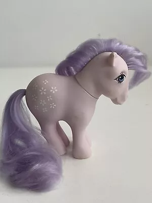 Buy Vintage 1980s G1 Hasbro 82 - My Little Pony - Purple Blossom • 4.99£