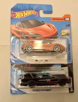 Buy Hotwheels McLAREN 720S / TV Series Batmobile  18 Combo Super Mint  Short Card • 7.99£