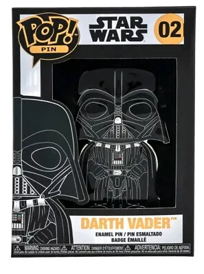 Buy Funko POP! Pin: Star Wars Enamel Pin   Darth Vader NEW Sealed • 17.50£