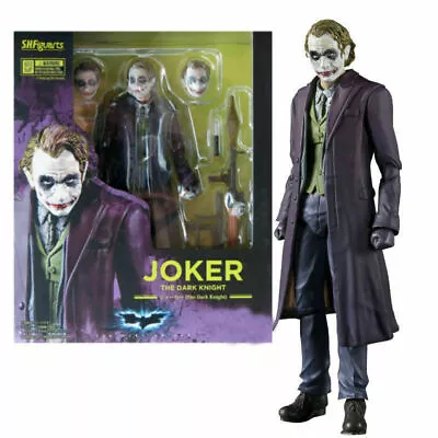 Buy S.H.Figuarts The Dark Knight Joker Figure SHF Collection Toy New With Box 6'' • 18.99£
