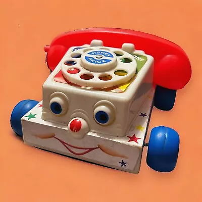 Buy Vintage 1960s Fisher Price Toy Telephone • 7£