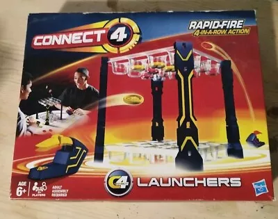 Buy Connect 4 Launchers Rapid Fire Board Game By Hasbro Complete  • 7.50£