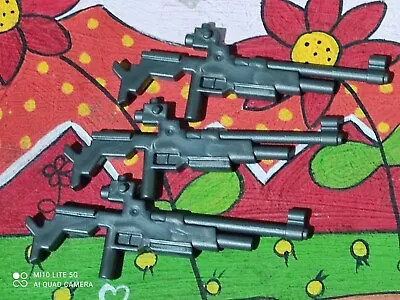 Buy PLAYMOBIL LOT X3 SUBRIFLES RIFLES POLICE MILITARY AGENTS SUBMACHINE GUN • 3.81£