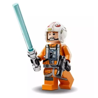 Buy LEGO Star Wars Luke Skywalker X Wing Pilot Minifigure SW1139 Set 75313 BRAND NEW • 7.25£