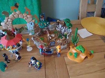 Buy PLAYMOBIL City Life Large Zoo 6634 With Many Animals And Added Figures. • 40£