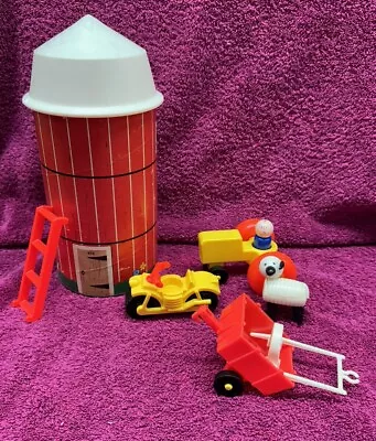 Buy Vintage Fisher Price Quaker Oats Tractor Farm Yard Toys • 12.95£