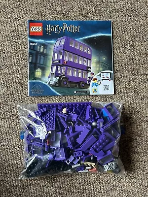 Buy Harry Potter Lego Knight Bus 75957 - 100% Complete Set Minifigures Instructions • 20£