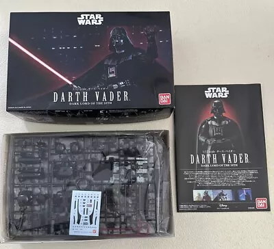 Buy BANDAI Darth Vader Star Wars 1/12 Scale Plastic Model Kit Figure Sith Lord BNIB • 37.99£