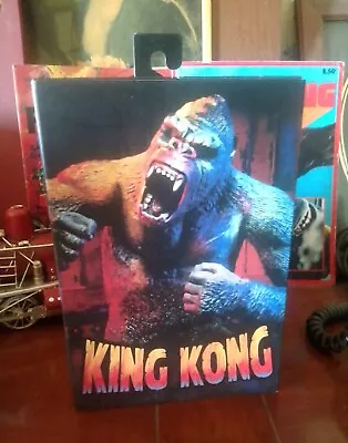 Buy Neca Ultimate King Kong Illustrated 8  Deluxe Action Figure Classic Poster 42748 • 39.53£