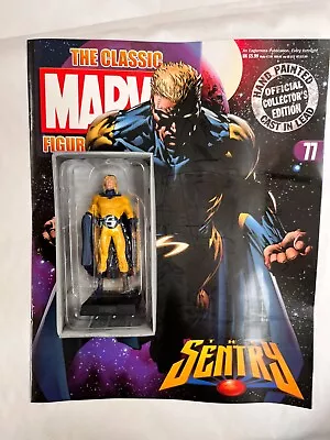 Buy The Classic Marvel Figurine Collection Issue 77 Sentry Eaglemoss Figure & Mag • 6.99£