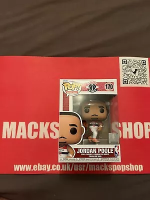 Buy Jordan Poole #170 Funko Pop NBA Basketball Washington Wizards • 12£