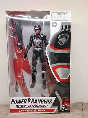 Buy Power Rangers SPD Figure A-Squad Red Ranger Lightning Collection 6 Inch Figure • 13£