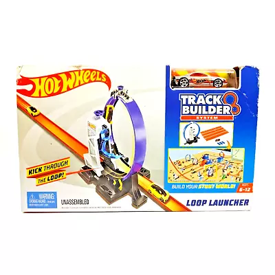Buy Hot Wheels Track Builder System Loop Launcher Play Set For Ages 6 + • 9.05£