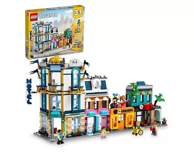 Buy LEGO Creator Main Street 31141 Building  Art Deco Building *damaged Box See Pics • 84.95£