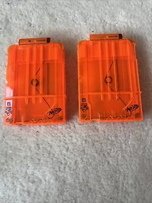 Buy Nerf N-Strike Elite Blaster Gun Accustrike 6 Dart Magazines X 2 Clear, • 5£