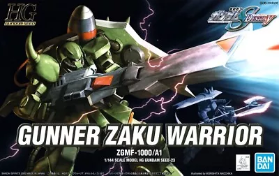 Buy Bandai HG 1/144 Gunner Zaku Warrior [4573102579195] • 18.63£