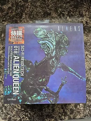 Buy REVOLTECH ALIENS QUEEN 1986 018 FIGURE VERY RARE GENUINE (NOT NECA) 7 Inches  • 149.99£