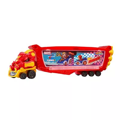 Buy Hot Wheels RacerVerse Marvel Hulkbuster Hauler, Transport & Store Up To 10 Toy V • 25.08£