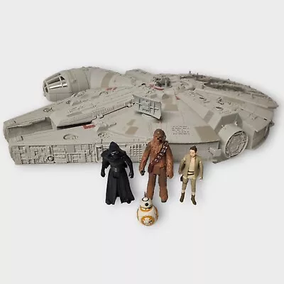 Buy Star Wars Hasbro Millennium Falcon The Force Awakens Large Toy Sounds Figures • 49.95£